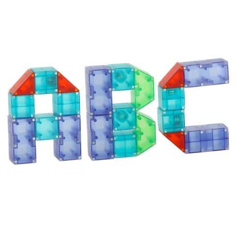 Klocki magnetyczne dla 3 latka 134 el.