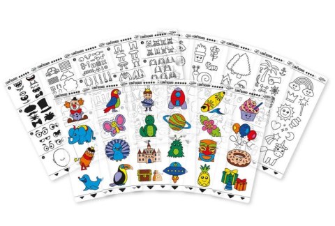 Podświetlana tablica do rysowania dla dzieci + wzory, Maped Creativ, LED 4+
