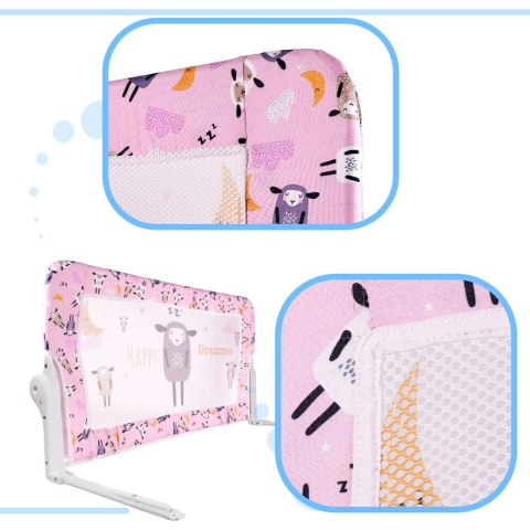 Barierka zabezpieczająca do łóżka, ochronna dla dzieci, 90cm Owieczka