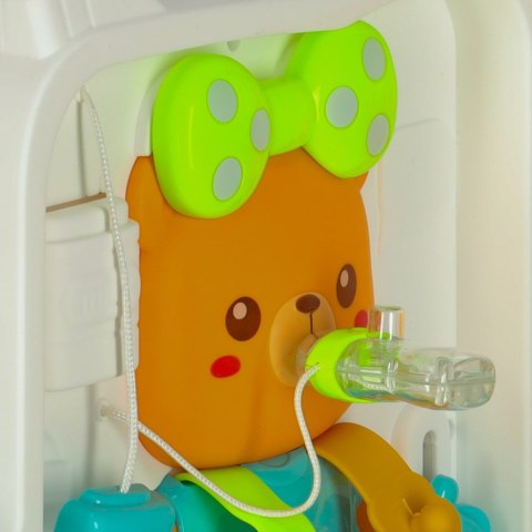 Tablica manipulacyjna dla dzieci, sensoryczna, składana walizka wiek 18m+