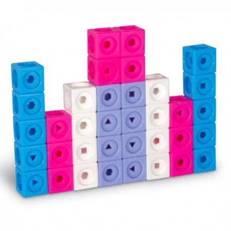 Klocki, kostki matematyczne, zestaw edukacyjny, mathlink cubes - Fantazja Klocki, kostki matematyczne, zestaw edukacyjny, mathlink cubes - Fantazja