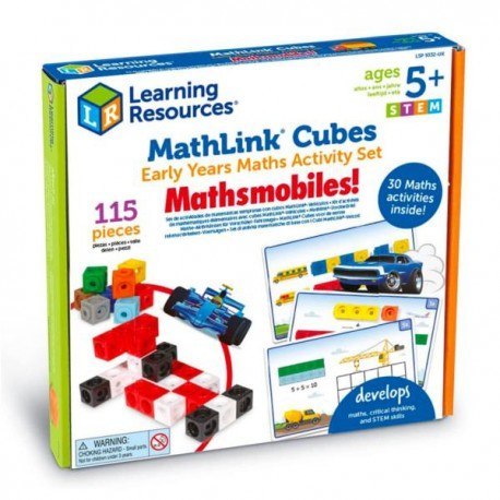 Klocki, kostki matematyczne, zestaw edukacyjny, mathlink cubes - Pojazdy Klocki, kostki matematyczne, zestaw edukacyjny, mathlink cubes - Pojazdy