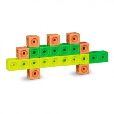 Klocki, kostki matematyczne, zestaw edukacyjny, mathlink cubes - Czas Dino Klocki, kostki matematyczne, zestaw edukacyjny, mathlink cubes - Czas Dino