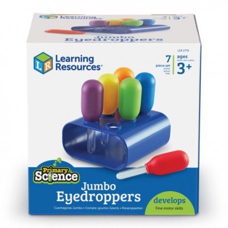 Zakraplacze, pipetki dla dzieci, zestaw 6 szt. LEARNING RESOURCES Zakraplacze, pipetki dla dzieci, zestaw 6 szt. LEARNING RESOURCES