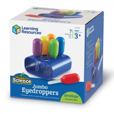 Zakraplacze, pipetki dla dzieci, zestaw 6 szt. LEARNING RESOURCES Zakraplacze, pipetki dla dzieci, zestaw 6 szt. LEARNING RESOURCES