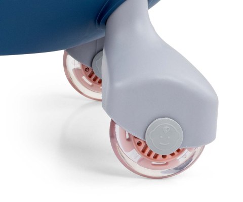 Jeździk Grawitacyjny dla dziecka, kółka LED, Różowy, Milly Mally, wiek 3+