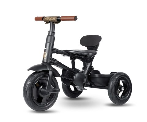 Qplay Rowerek Trójkołowy Rito Deluxe Rubber Brown wiek 10m+