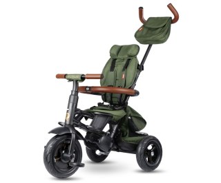 Qplay Rowerek Trójkołowy Rito Deluxe Rubber Olive wiek 10m+