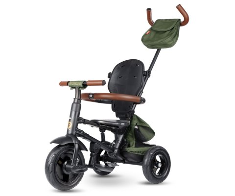 Qplay Rowerek Trójkołowy Rito Deluxe Rubber Olive wiek 10m+