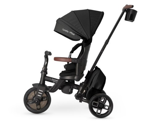Qplay Rowerek Trójkołowy Comfo Max Black wiek 10m+