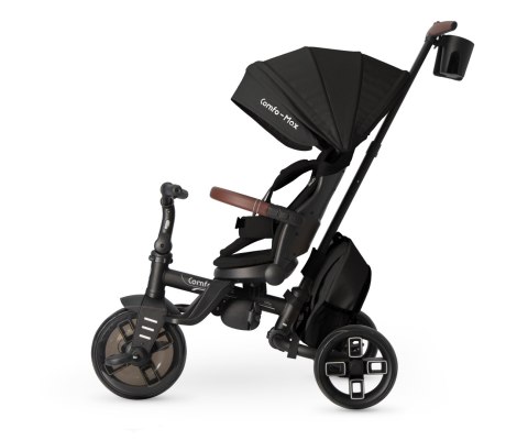 Qplay Rowerek Trójkołowy Comfo Max Black wiek 10m+