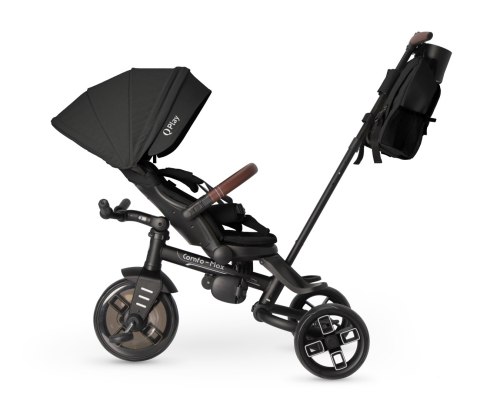 Qplay Rowerek Trójkołowy Comfo Max Black wiek 10m+