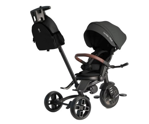 Qplay Rowerek Trójkołowy Comfo Max Black wiek 10m+
