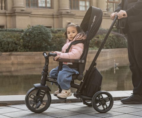 Qplay Rowerek Trójkołowy Comfo Max Black wiek 10m+