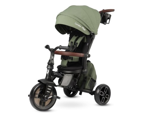 Qplay Rowerek Trójkołowy Comfo Max Olive Green wiek 10m+