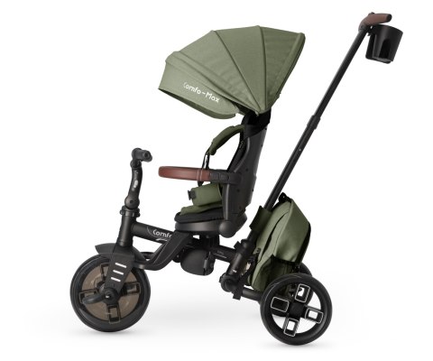 Qplay Rowerek Trójkołowy Comfo Max Olive Green wiek 10m+