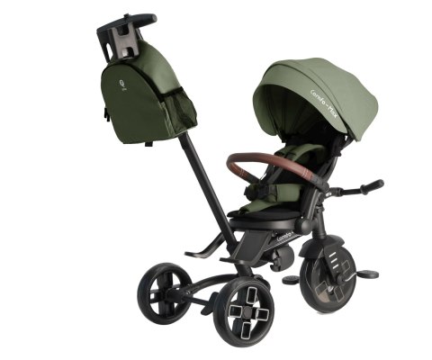 Qplay Rowerek Trójkołowy Comfo Max Olive Green wiek 10m+
