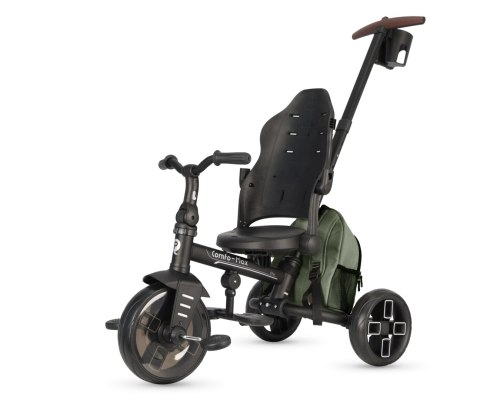 Qplay Rowerek Trójkołowy Comfo Max Olive Green wiek 10m+