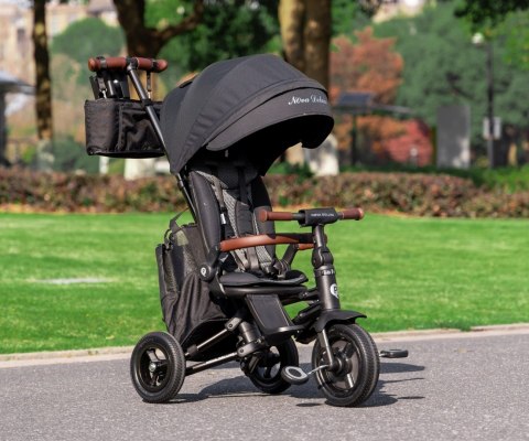 Qplay Rowerek Trójkołowy Nova Deluxe Black wiek 10m+