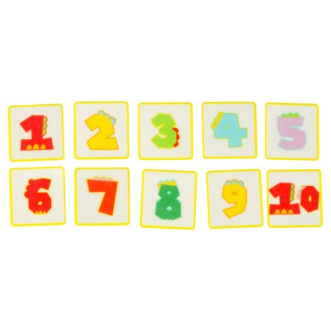 Książeczka Tablica edukacyjna manipulacyjna sensoryczna Dinozaur wiek: 3+