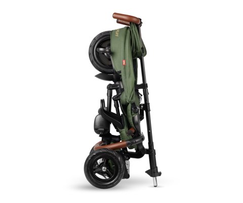 MILLY MALLY 6298 Qplay Rowerek Trójkołowy Rito Deluxe Rubber Olive