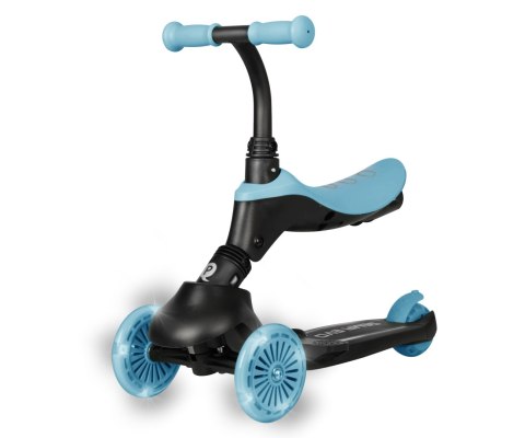 MILLY MALLY 6311 Qplay Hulajnoga Sema Evo 3w1 Sky Blue