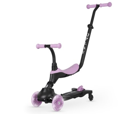 MILLY MALLY 6313 Qplay Hulajnoga Sema Evo 3w1 Violet