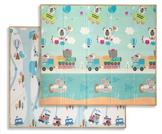 MILLY MALLY 6432 Mata piankowa składana Play Circus and Travel T1