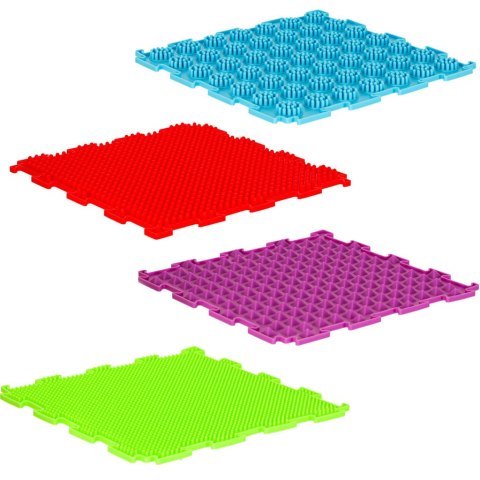 Mata sensoryczna ortopedyczna dla dzieci puzzle montessori 8 el. wiek 2+