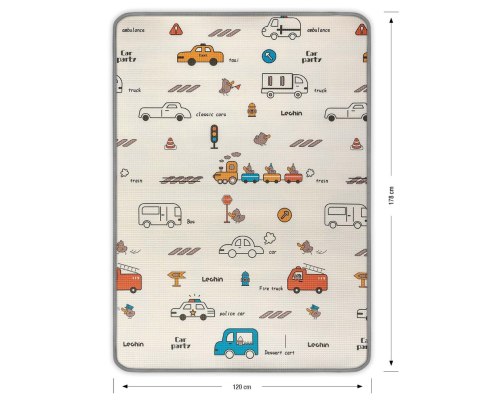 Mata piankowa zwijana Kinder City Mata piankowa zwijana Kinder City