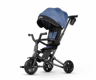 Qplay Rowerek Trójkołowy Nova Niello Blue wiek 10m+