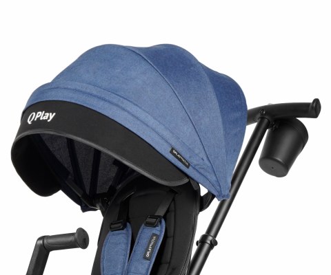 Qplay Rowerek Trójkołowy Nova Niello Blue wiek 10m+