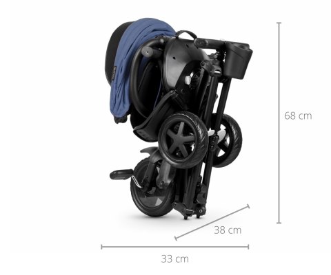 Qplay Rowerek Trójkołowy Nova Niello Blue wiek 10m+