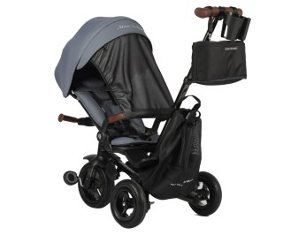 Qplay Rowerek Trójkołowy Nova Deluxe Grey wiek 10m+
