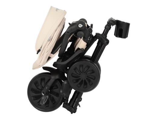 Qplay Rowerek Trójkołowy Nova Max Beige wiek 10m+