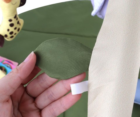 TinyMini Mata edukacyjna Liść wiek 0m+ TinyMini Mata edukacyjna Liść wiek 0m+