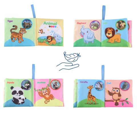 TinyMini Mata edukacyjna Liść wiek 0m+ TinyMini Mata edukacyjna Liść wiek 0m+
