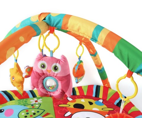 TinyMini Mata edukacyjna Kolorowe Zwierzątka wiek 0m+ TinyMini Mata edukacyjna Kolorowe Zwierzątka wiek 0m+