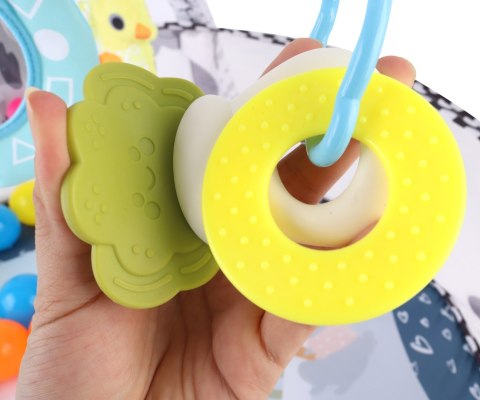 TinyMini Mata edukacyjna 2w1 Basen z Piłkami wiek 0m+ TinyMini Mata edukacyjna 2w1 Basen z Piłkami wiek 0m+