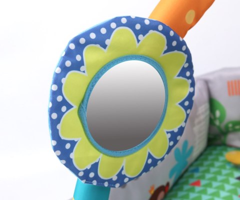 TinyMini JL628-1B Mata edukacyjna 4w1 Dżungla wiek 0m+ TinyMini JL628-1B Mata edukacyjna 4w1 Dżungla wiek 0m+