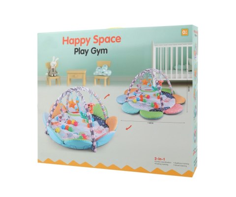TinyMini JL639-2A Mata edukacyjna 2w1 Kwiat Zoo wiek 0+