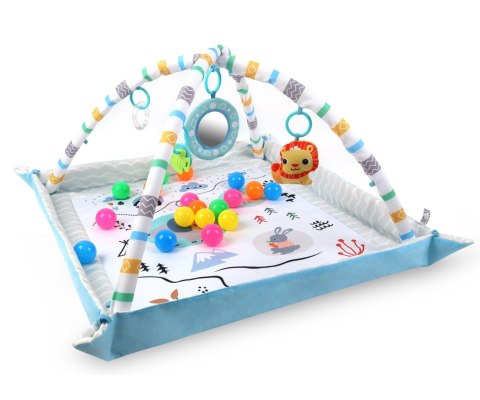 TinyMini Mata edukacyjna 2w1 Zabawa w Górach wiek 0m+ TinyMini Mata edukacyjna 2w1 Zabawa w Górach wiek 0m+