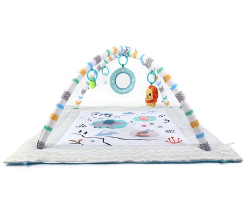 TinyMini Mata edukacyjna 2w1 Zabawa w Górach wiek 0m+ TinyMini Mata edukacyjna 2w1 Zabawa w Górach wiek 0m+