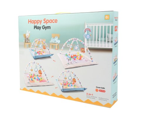 TinyMini Mata edukacyjna 2w1 Zabawa w Górach wiek 0m+ TinyMini Mata edukacyjna 2w1 Zabawa w Górach wiek 0m+