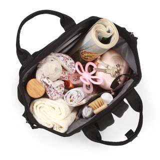 Plecak organizer dla mamy i dziecka, torba do wózka BabyOno MODERN czarny