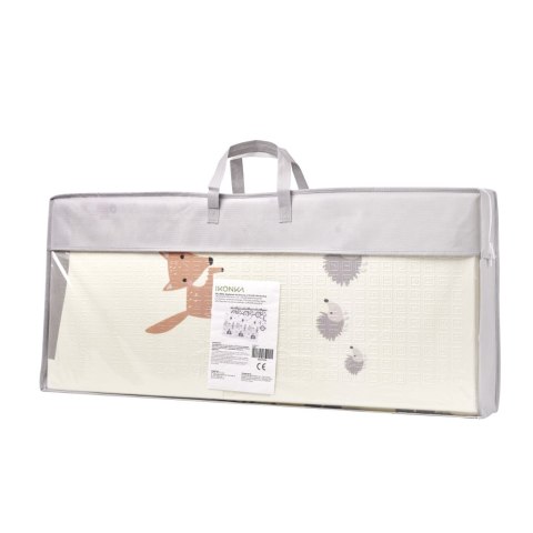 Mata piankowa składana dla dzieci niemowląt do nauki chodzenia Słonie Ulica