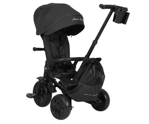 MILLY MALLY 6307 Qplay Rowerek Trójkołowy Nova Max Black