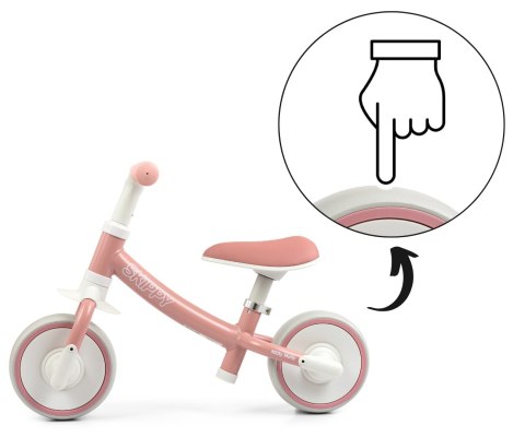 Milly Mally Rowerek Biegowy Skippy Pink 2+