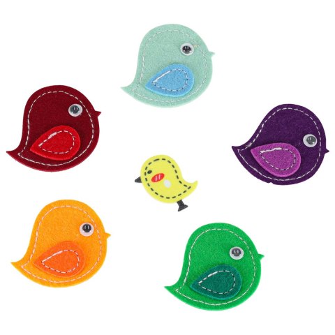 Książeczka sensoryczna edukacyjna z filcu dla dzieci Żyrafa, wiek 3+