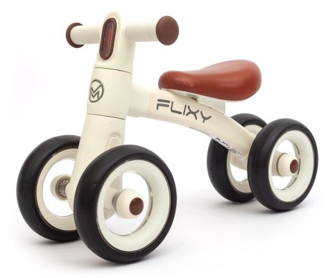 Pojazd Jeździk dla dziecka, lekki, koła EVA, Milly Mally Kremowy, wiek 1+